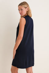 Navy Knit Malley Dress