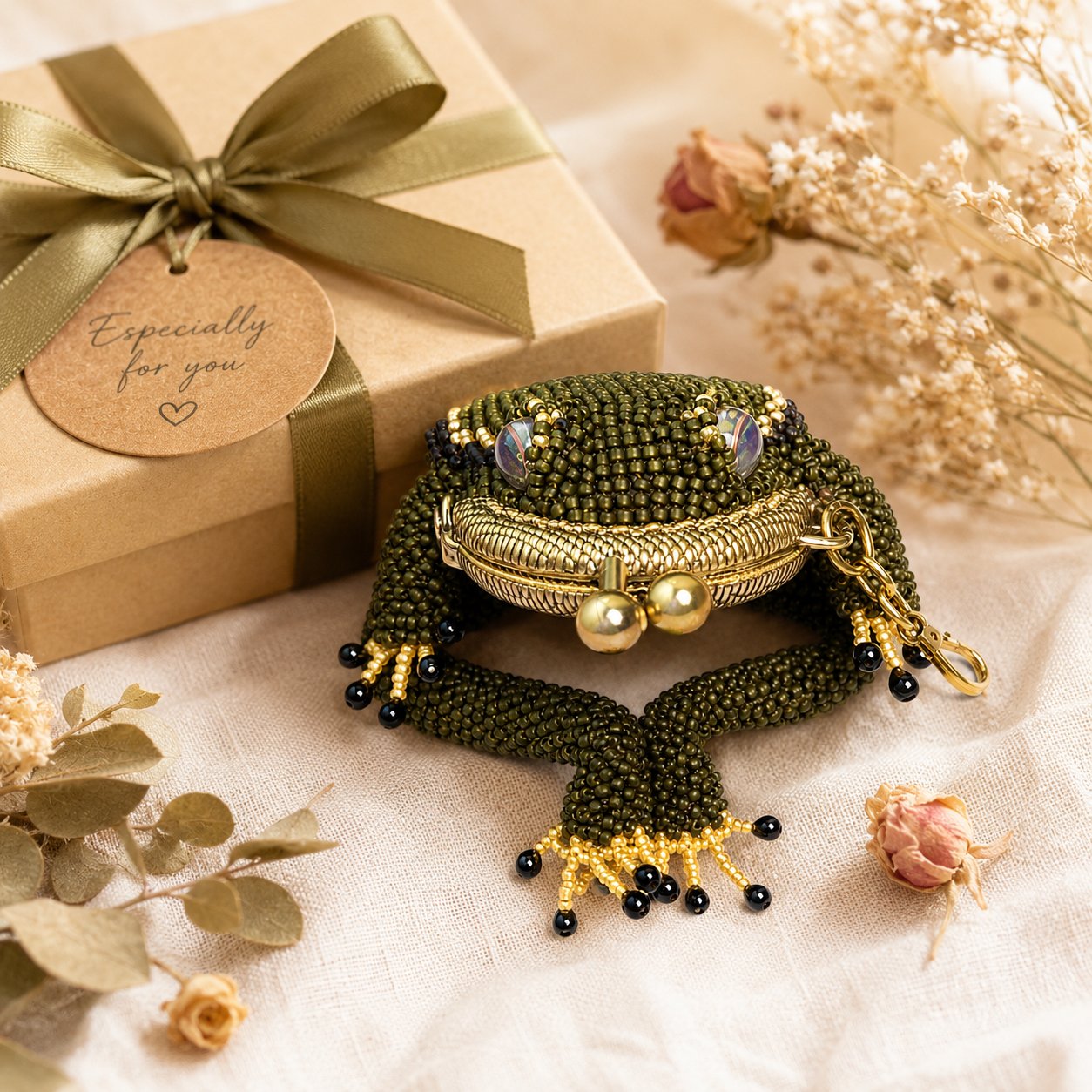 Charming Frog Coin Purse