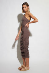 Rumour Dress - Latte