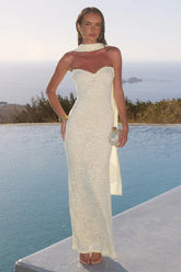 Amana Maxi Dress - Lemon