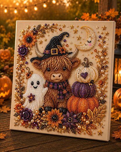 🔥 Laatste dag 60% korting – 👻✨ Halloween Parelkunst DIY Kit – Maak van kleine parels griezelig schattige creaties
