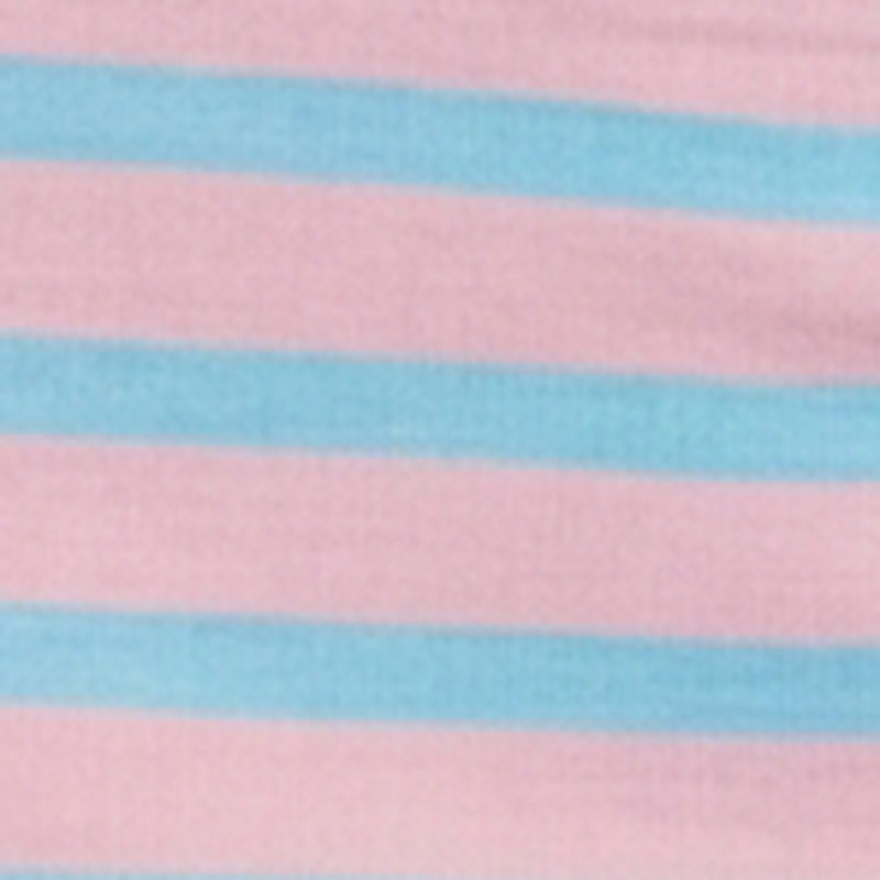 Short Sleeve Striped Polo Dress