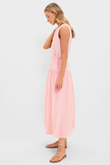 Pink Peach Charlotte Maxi Dress