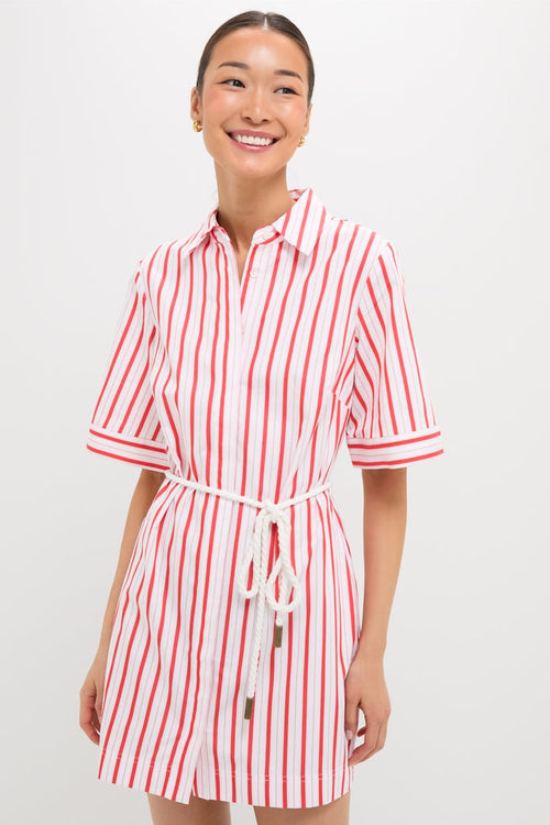 Red Stripe Maddie Mini Dress