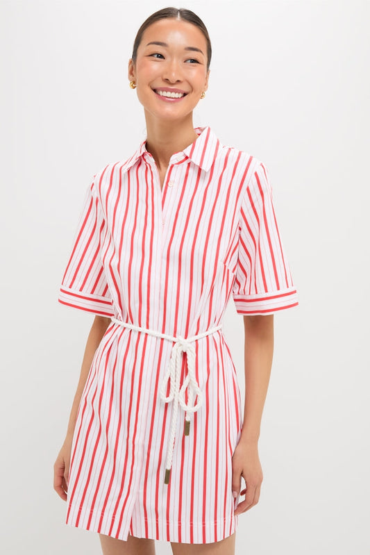 Red Stripe Maddie Mini Dress