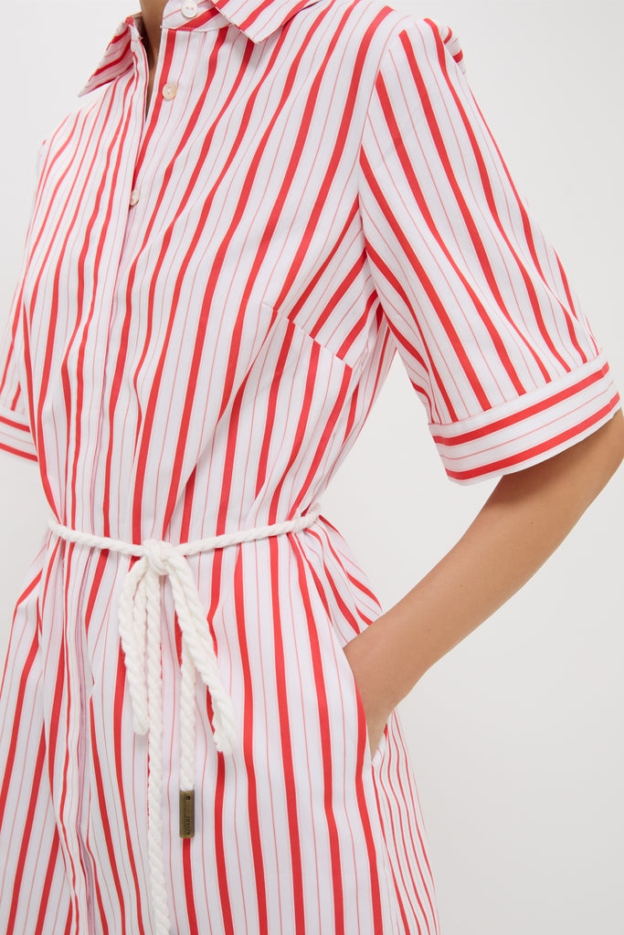 Red Stripe Maddie Mini Dress