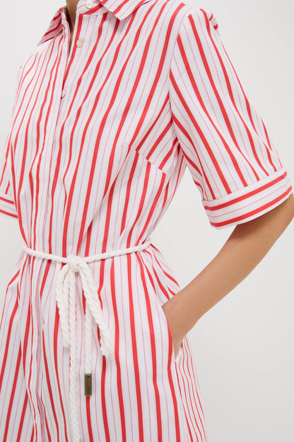 Red Stripe Maddie Mini Dress