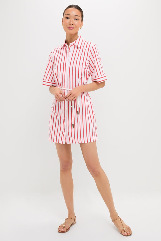 Red Stripe Maddie Mini Dress