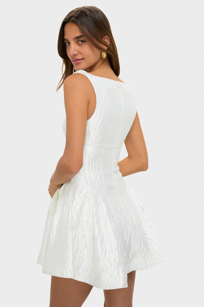 White Calilly Mini Dress