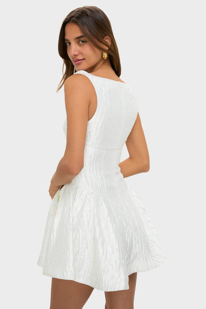 White Calilly Mini Dress