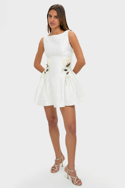 White Calilly Mini Dress
