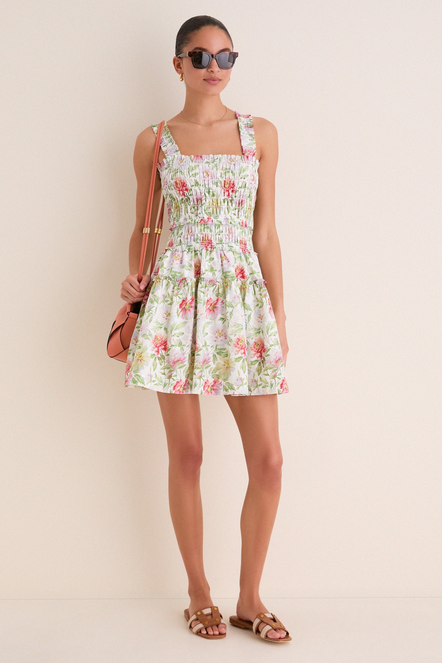 Peony Chintz Azalea Mini Nap Dress