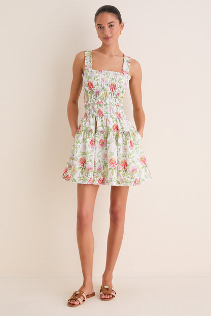 Peony Chintz Azalea Mini Nap Dress