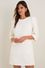 Porcelain Delphine Mini Dress