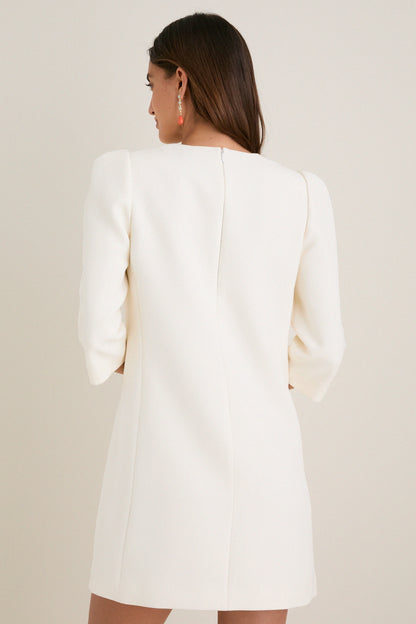 Porcelain Delphine Mini Dress