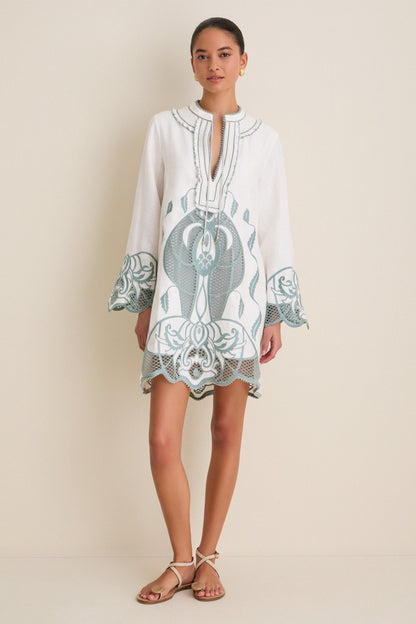 Off White Tess Short Dress