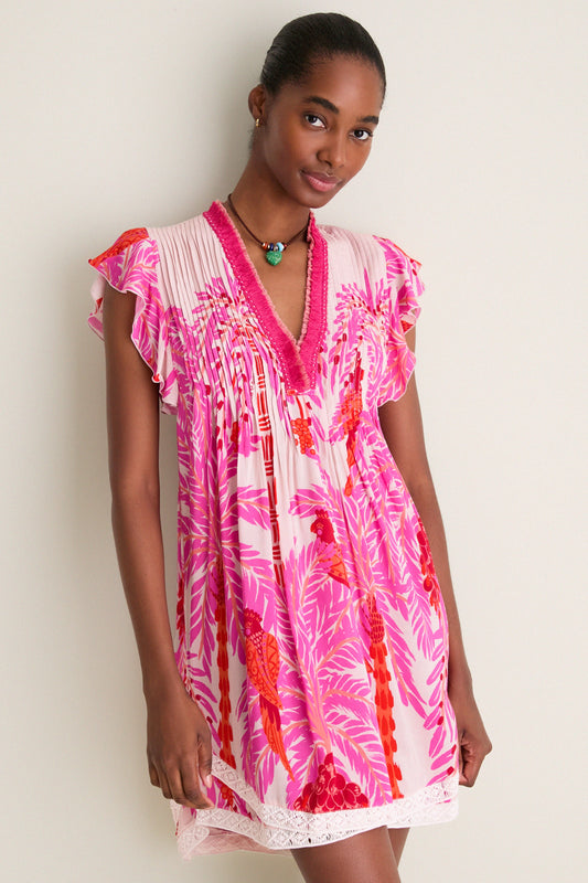 Pink Holy Snake Mini Sasha Dress