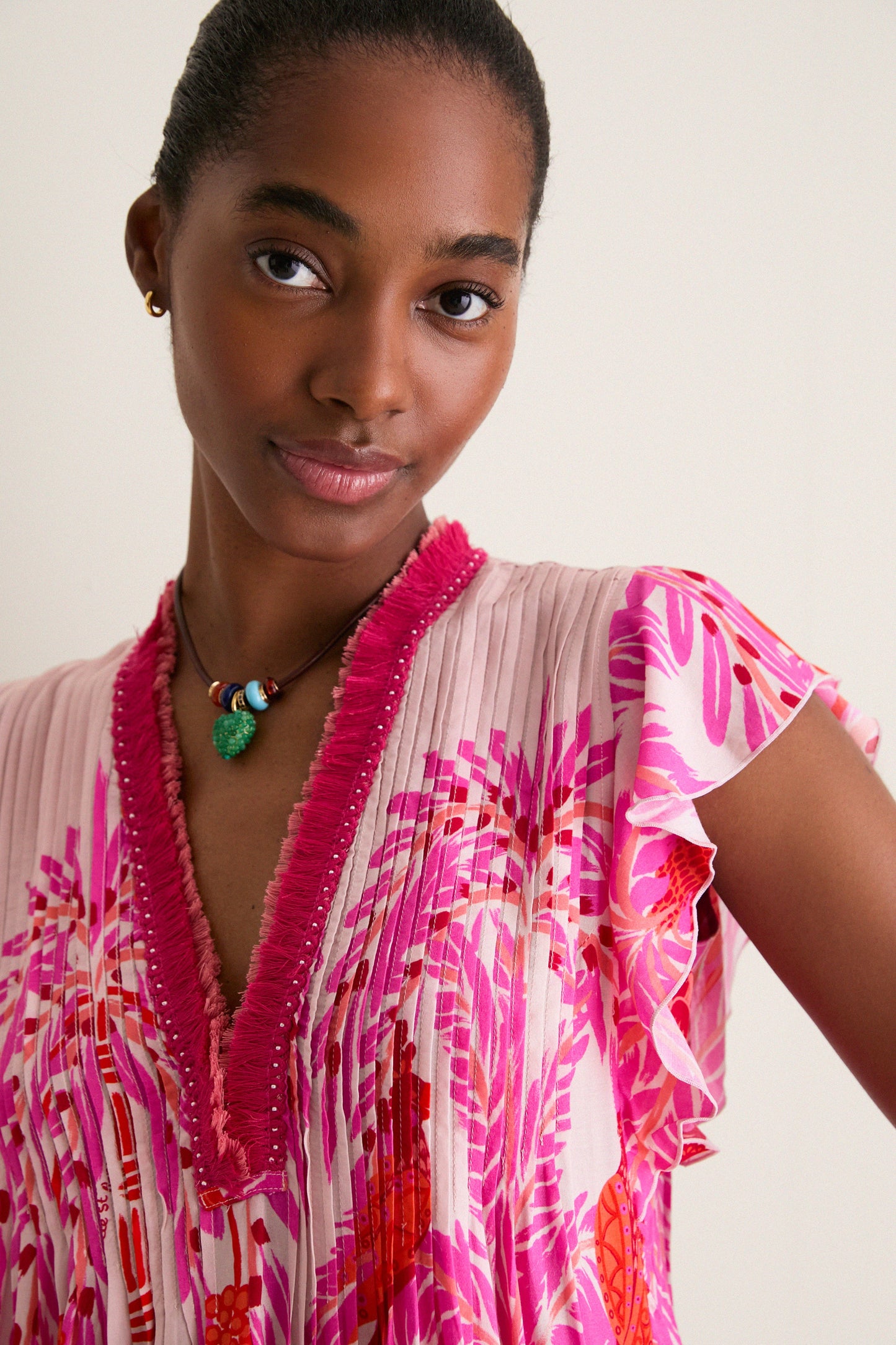 Pink Holy Snake Mini Sasha Dress
