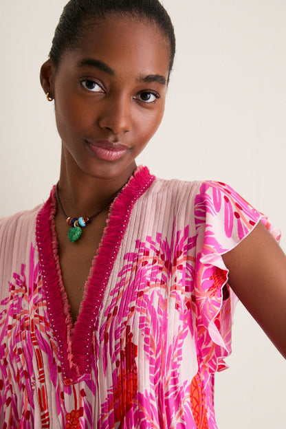 Pink Holy Snake Mini Sasha Dress