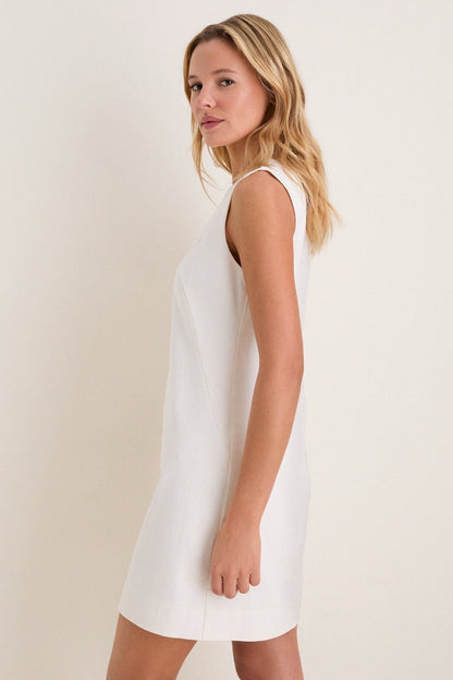 White Yvette Mini Dress