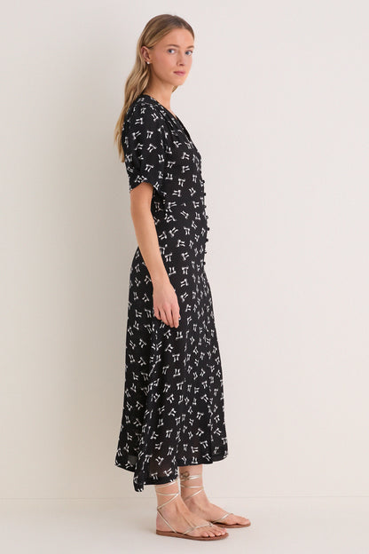Vintage Bows Tuxedo Luciya Antique Dress