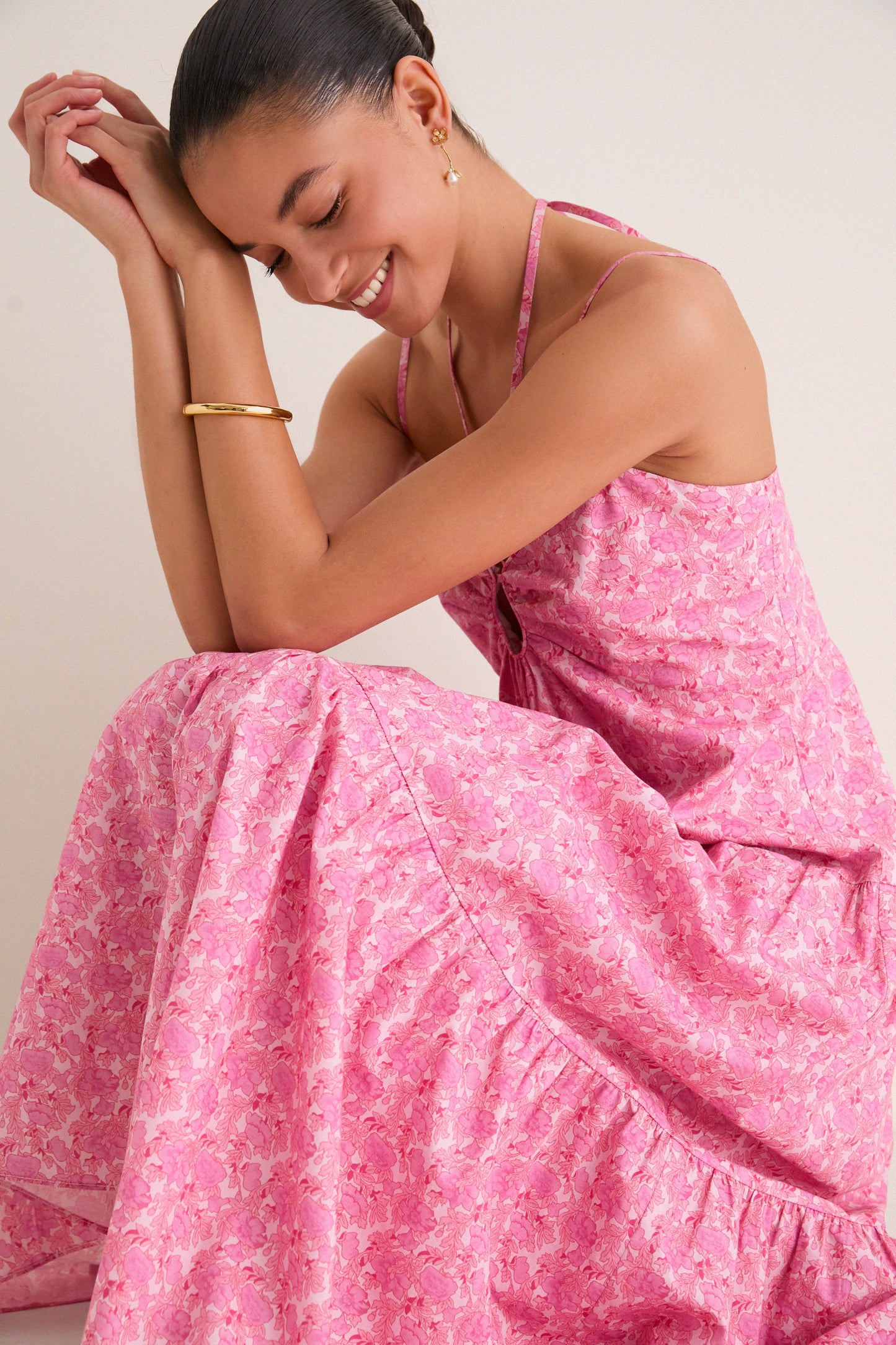 Petal Party Floral Lottie Maxi Dress