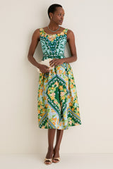 Bellis Wreath Martine-C Midi Dress