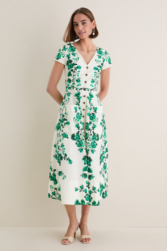 Saffier Vines Zoey-E Midi Dress