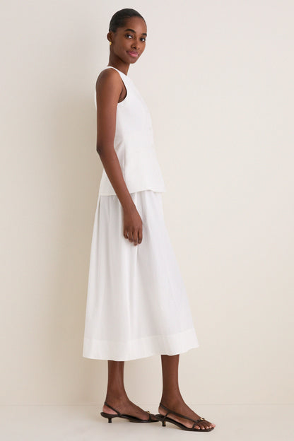 White Harley Waistcoat Dress