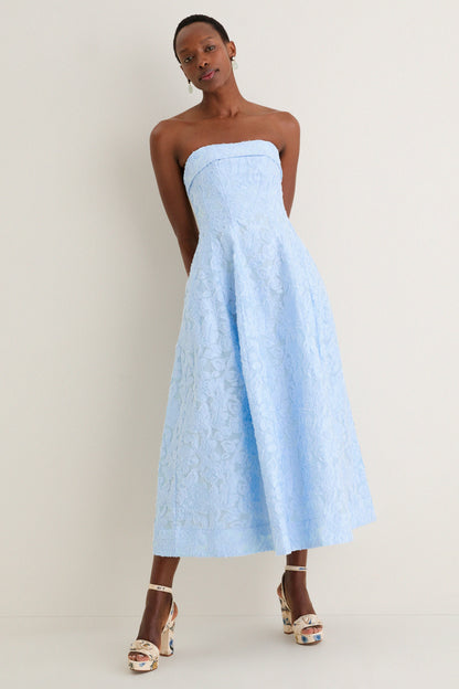 Tidepool Valeria Jacquard Midi Dress