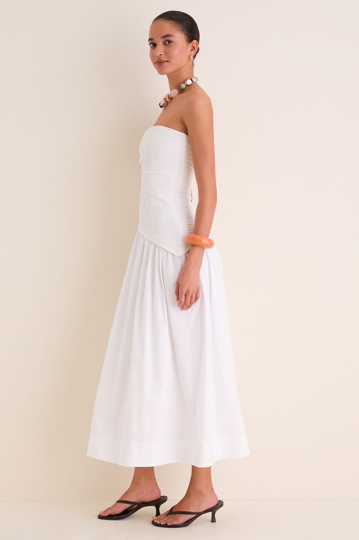 White Nia Dress