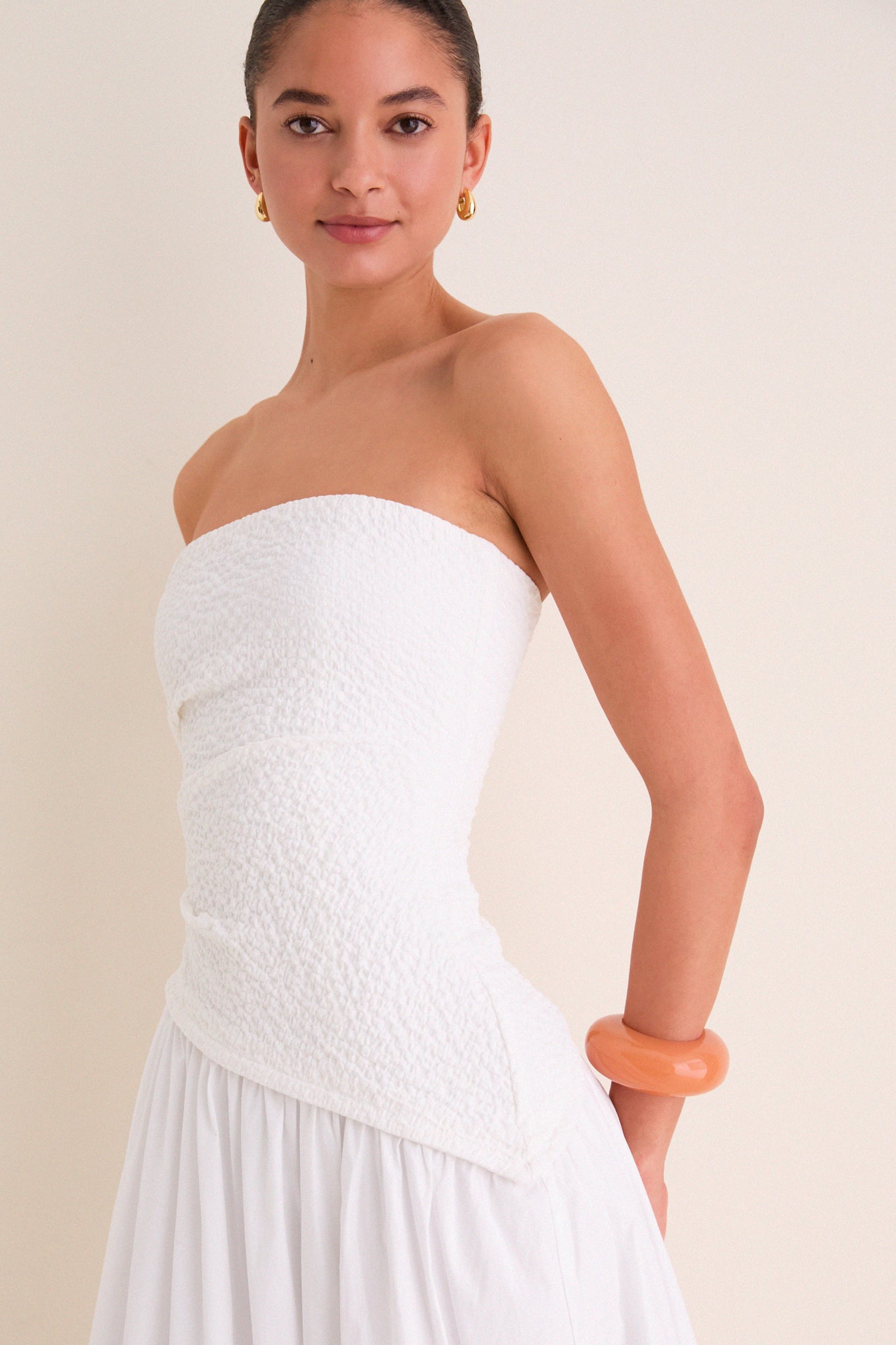 White Nia Dress