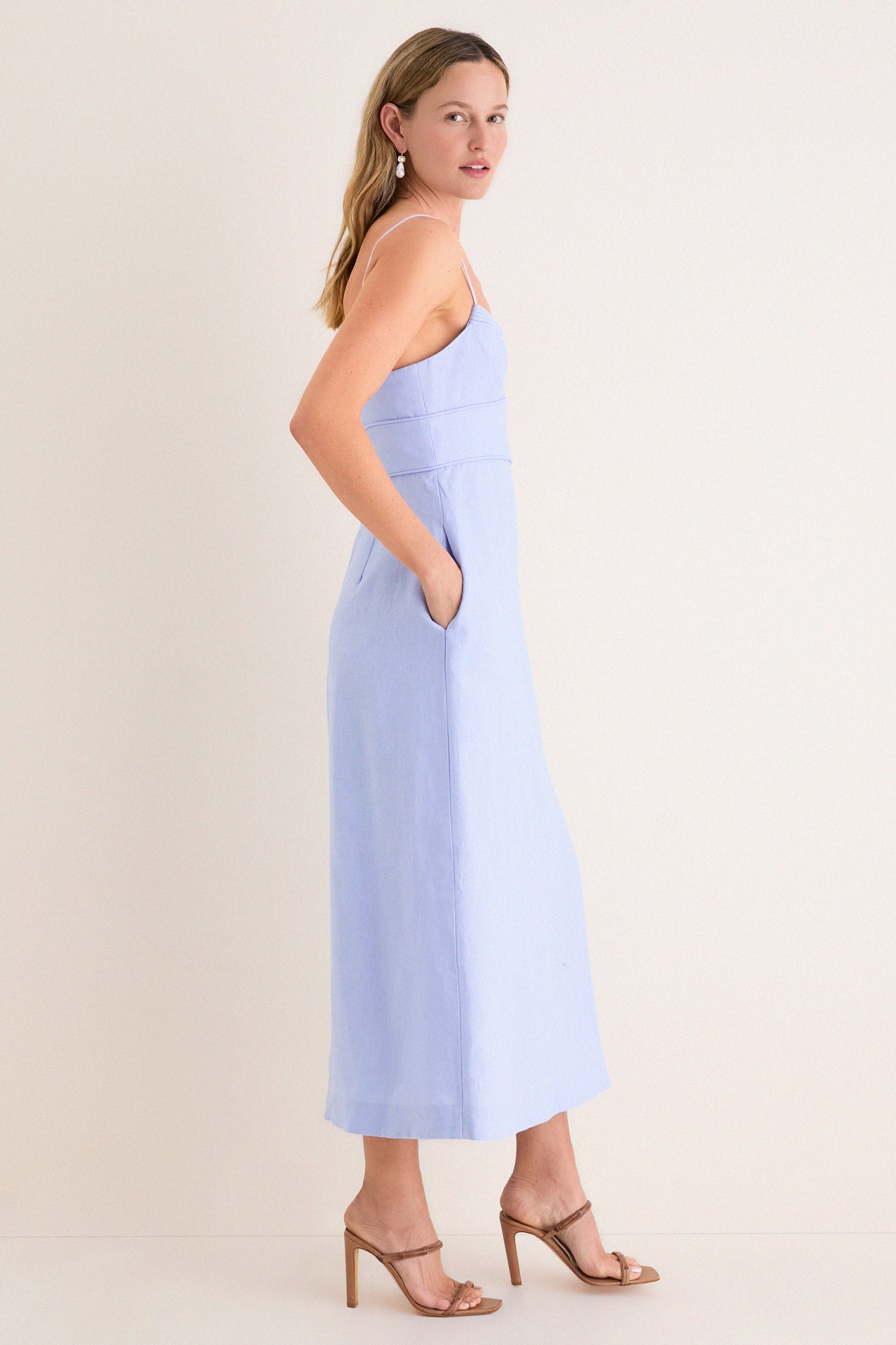 Sky Luna Midi Dress