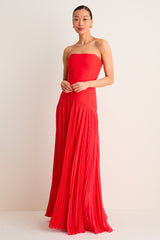 Red Sunniva Dress