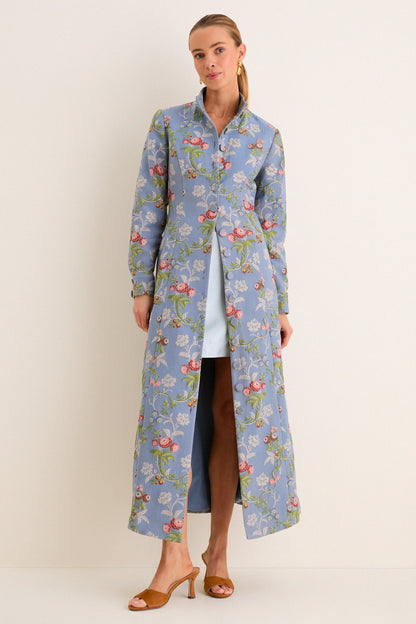 Trellis Bloom Jacquard Cambridge Coat Dress