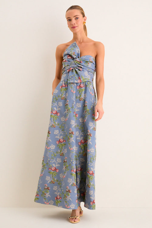 Trellis Bloom Jacquard Kathleen Gown