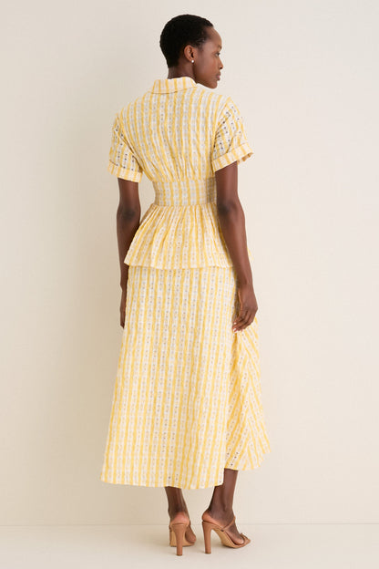 Yellow Boogie Woogie Bugle Boy Dress