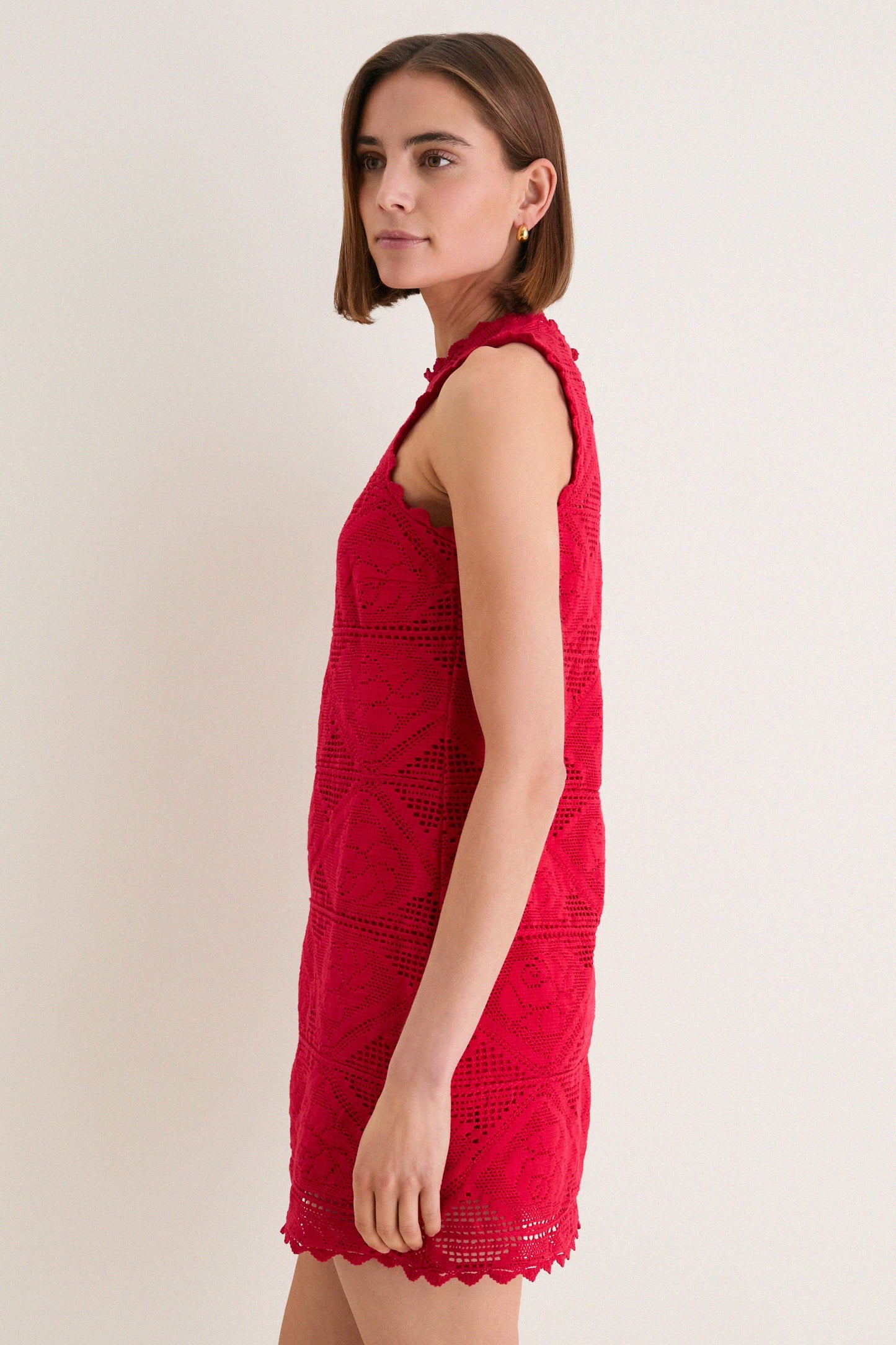 Tango Red Irene Mini Dress