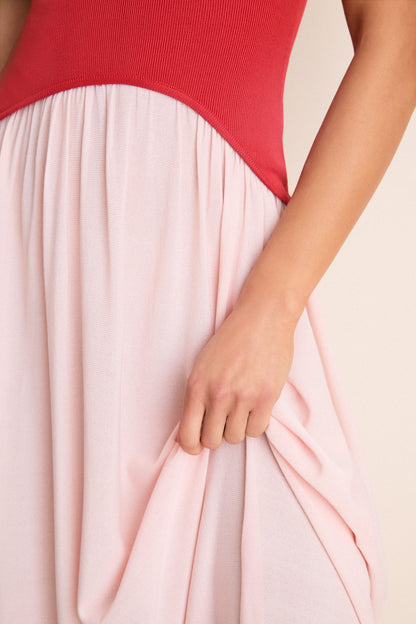 Rooftop Red Isola Maxi Dress