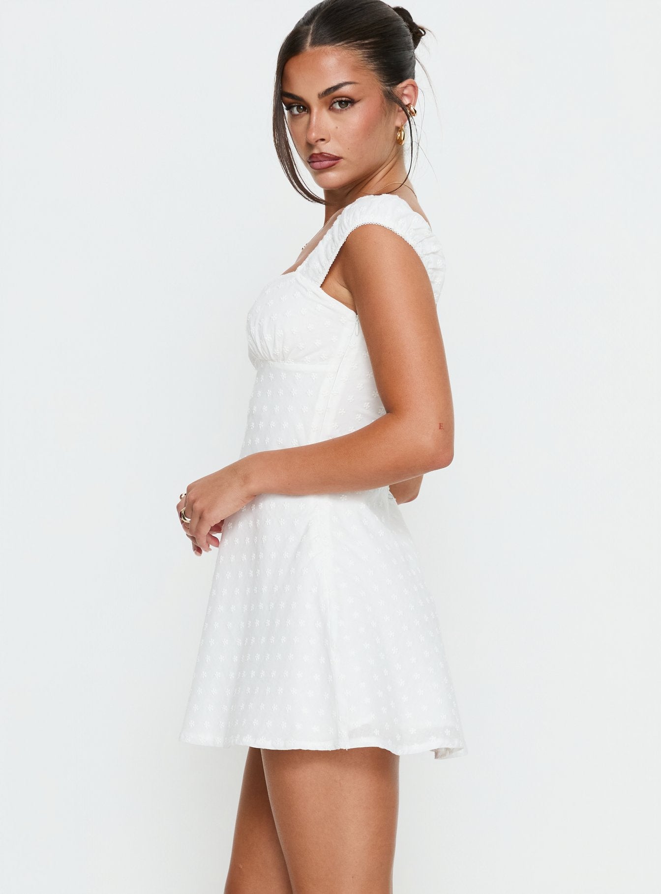 Seyani Mini Dress White