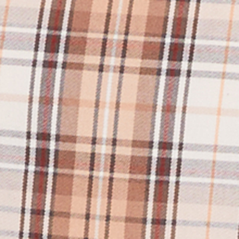 Plaid Strapless Skater Dress