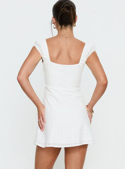 Seyani Mini Dress White