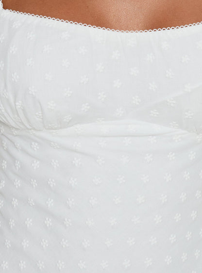 Seyani Mini Dress White
