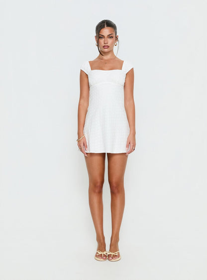 Seyani Mini Dress White