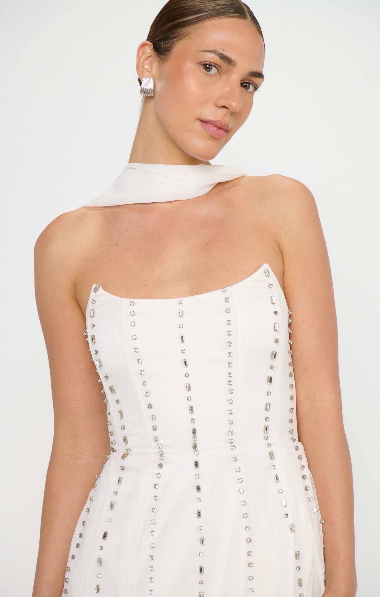 Victoria Corset Dress ~ Dearly Embellished Mesh