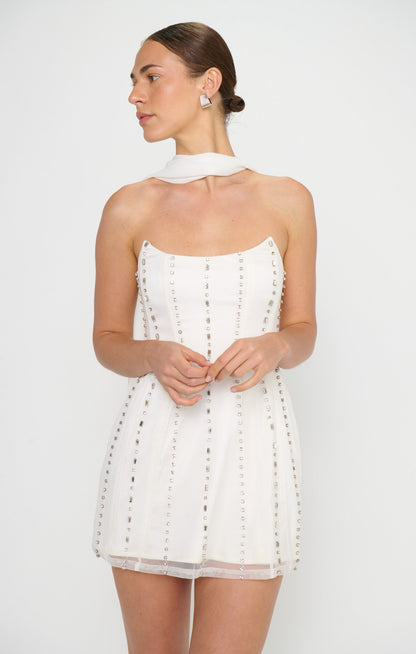 Victoria Corset Dress ~ Dearly Embellished Mesh