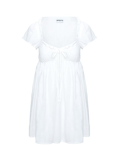 Monsterrat Mini Dress White
