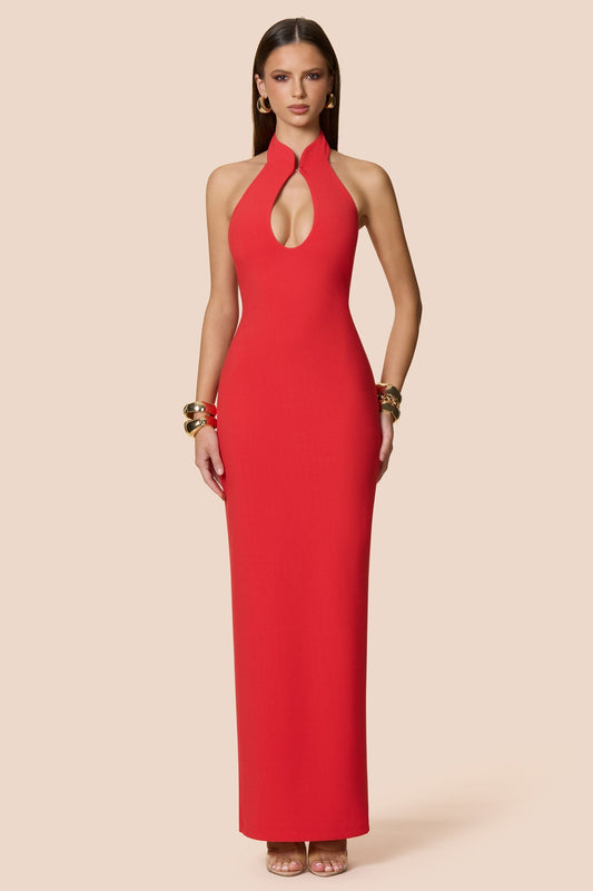 Nookie Harmony Maxi Dress - Cherry