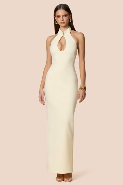 Nookie Harmony Maxi Dress - Pale Lemon