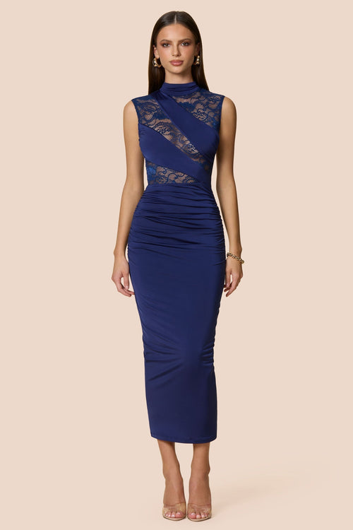 Nookie Rhianna Midi Dress - Midnight